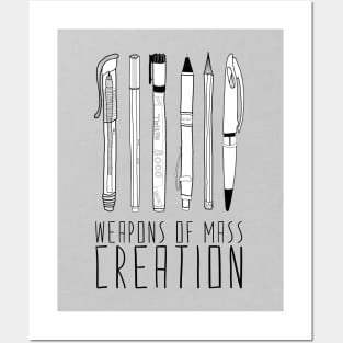 Weapons Of Mass Creation Posters and Art